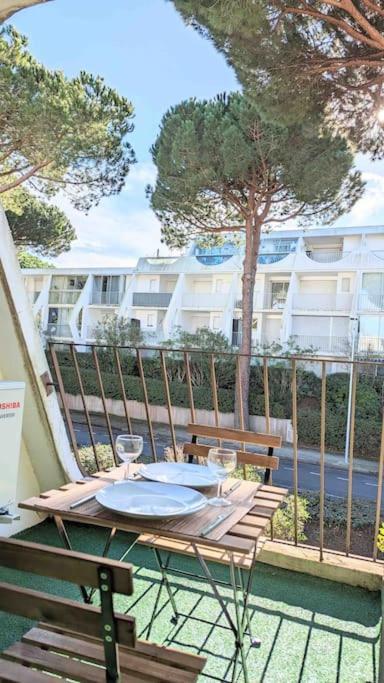 Studio Climatise 4 Pers, Balcon, Parking 拉格朗德默特 外观 照片